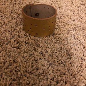 Leather cuff